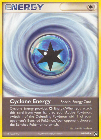 Cyclone Energy (90/108) [EX: Power Keepers] - Destination Retro