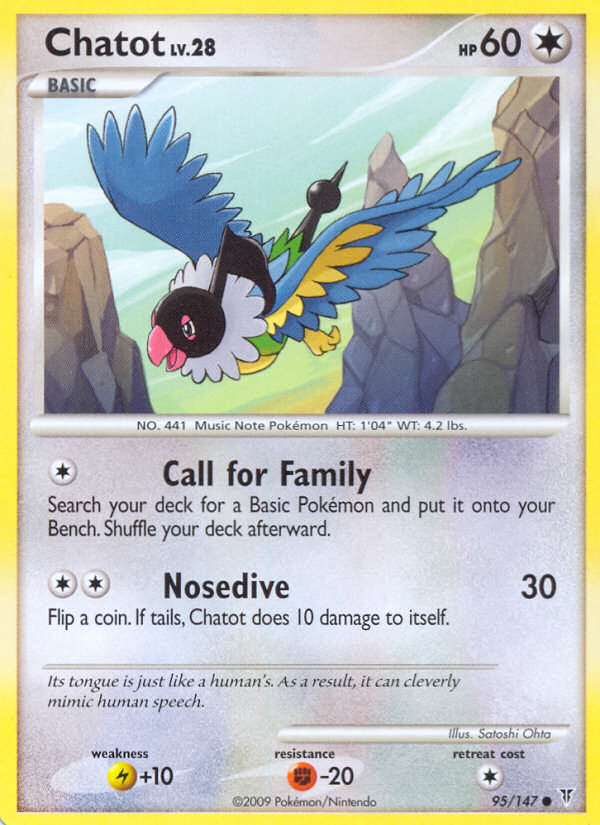 Chatot (95/147) [Supreme Victors] - Destination Retro