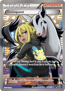 Delinquent (98b/122) (Full Art) (Alternate Art Promo) [XY: BREAKpoint] - Destination Retro