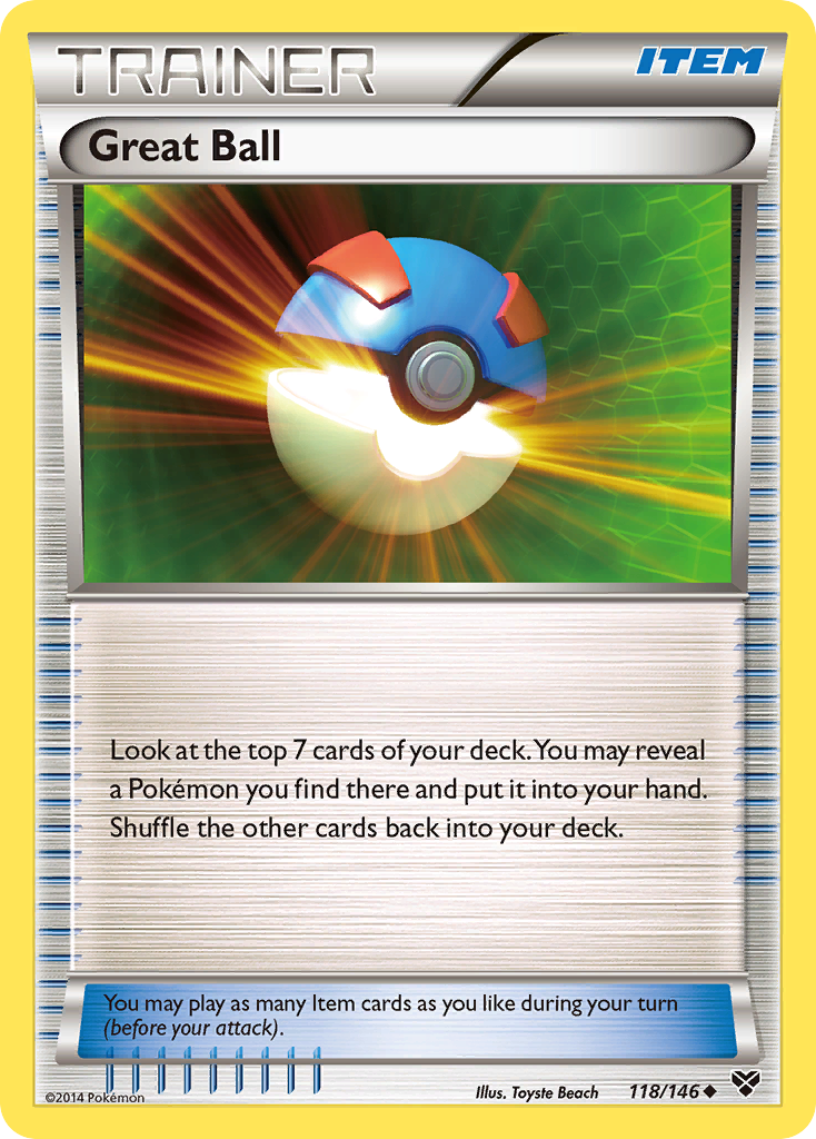 Great Ball (118/146) [XY: Base Set] - Destination Retro