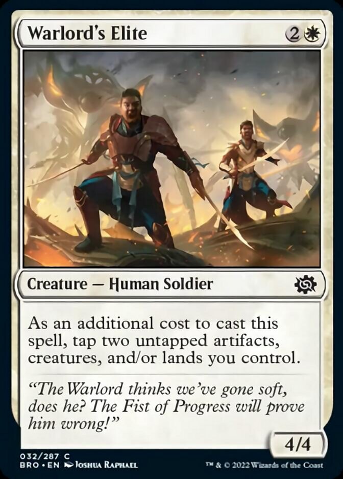 Warlord's Elite [The Brothers' War] - Destination Retro