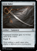 Civic Saber [Ravnica Remastered] - Destination Retro