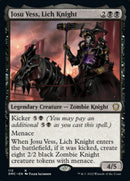 Josu Vess, Lich Knight [Dominaria United Commander] - Destination Retro