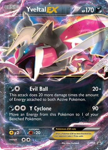 Yveltal EX (XY150) [XY: Black Star Promos] - Destination Retro