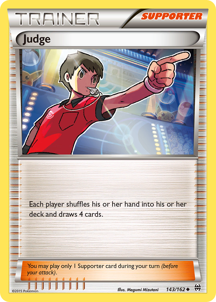 Judge (143/162) [XY: BREAKthrough] - Destination Retro