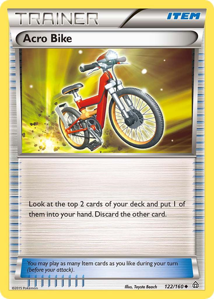 Acro Bike (122/160) [XY: Primal Clash] - Destination Retro