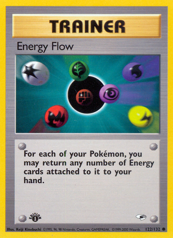 Energy Flow (122/132) [Gym Heroes 1st Edition] - Destination Retro