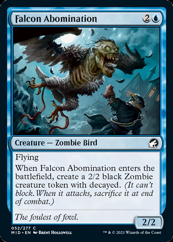 Falcon Abomination [Innistrad: Midnight Hunt] - Destination Retro
