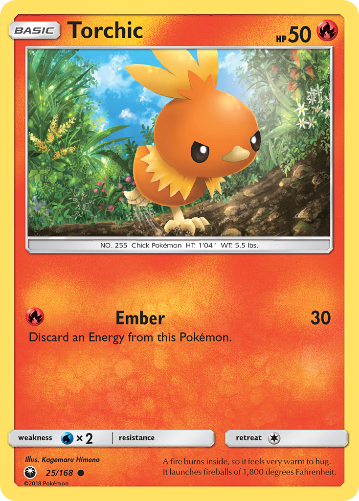 Torchic (25/168) [Sun & Moon: Celestial Storm] - Destination Retro