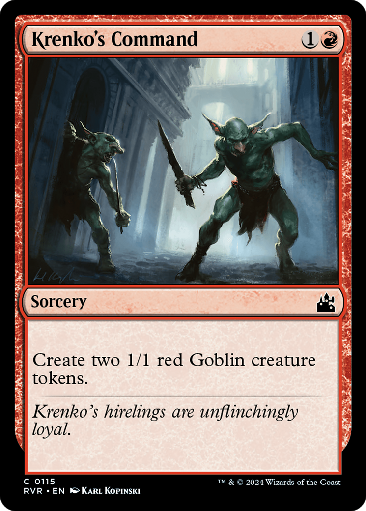 Krenko's Command [Ravnica Remastered] - Destination Retro