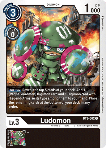 Ludomon [BT3-062] [Release Special Booster Ver.1.5] - Destination Retro
