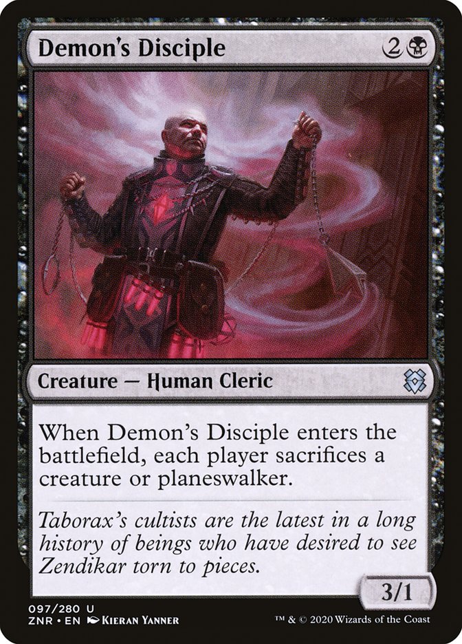 Demon's Disciple [Zendikar Rising] - Destination Retro