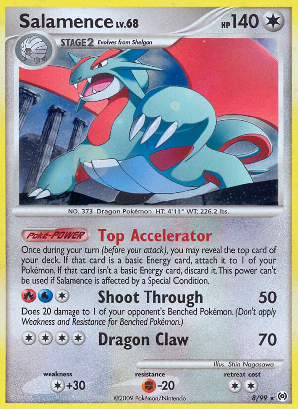 Salamence (8/99) [Arceus] - Destination Retro