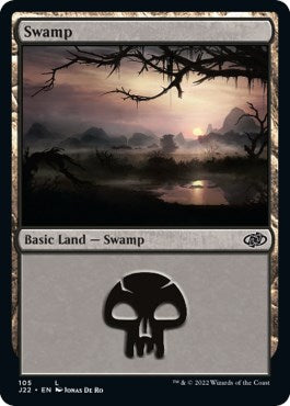 Swamp (105) [Jumpstart 2022] - Destination Retro