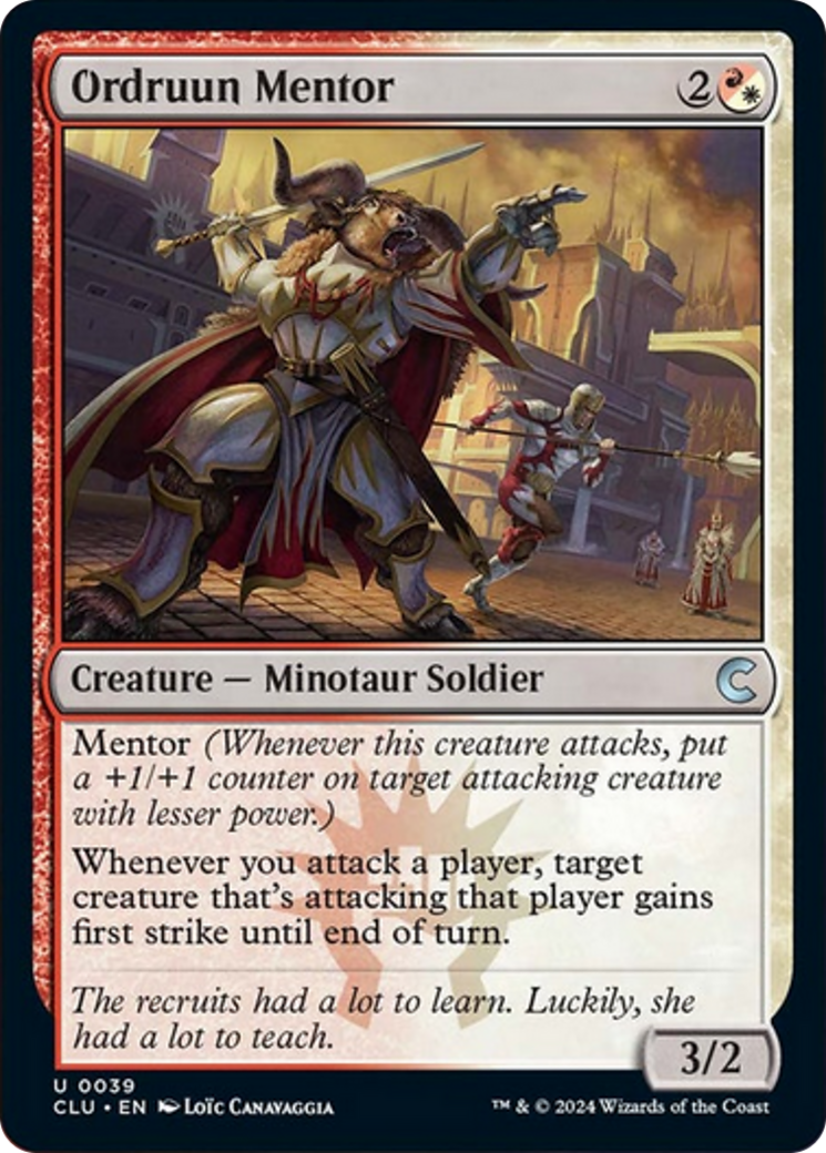 Ordruun Mentor [Ravnica: Clue Edition] - Destination Retro