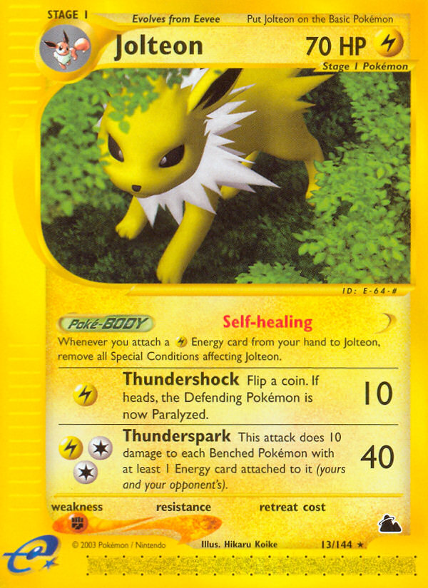 Jolteon (13/144) [Skyridge] - Destination Retro