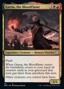 Garna, the Bloodflame [Dominaria United Commander] - Destination Retro