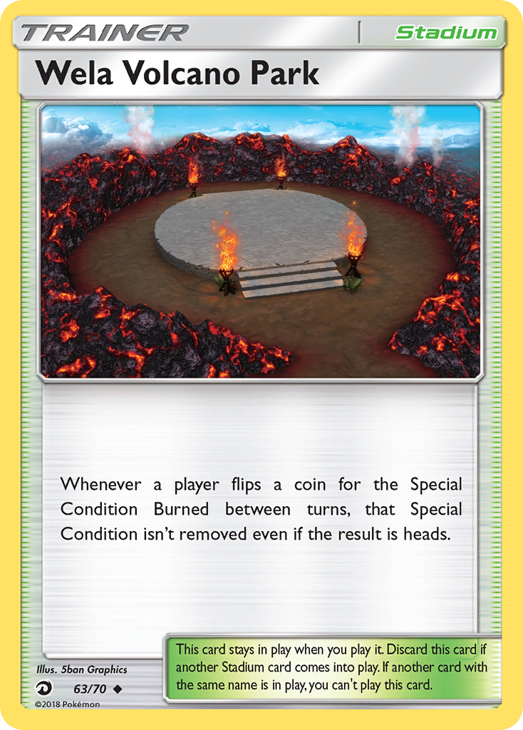 Wela Volcano Park (63/70) [Sun & Moon: Dragon Majesty] - Destination Retro