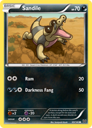 Sandile (69/146) [XY: Base Set] - Destination Retro