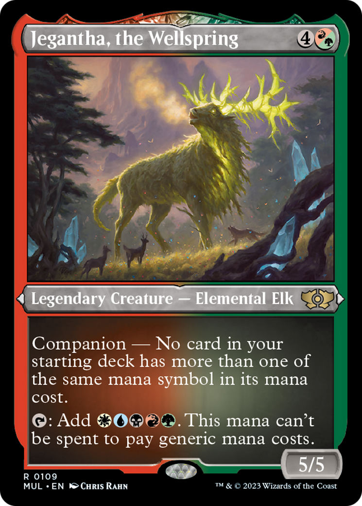 Jegantha, the Wellspring (Foil Etched) [Multiverse Legends] - Destination Retro