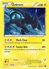 Zekrom (39/116) (Cosmos Holo) [Black & White: Plasma Freeze] - Destination Retro