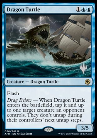 Dragon Turtle (Promo Pack) [Dungeons & Dragons: Adventures in the Forgotten Realms Promos] - Destination Retro