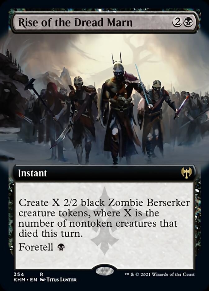Rise of the Dread Marn (Extended Art) [Kaldheim] - Destination Retro