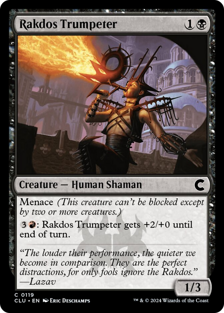 Rakdos Trumpeter [Ravnica: Clue Edition] - Destination Retro
