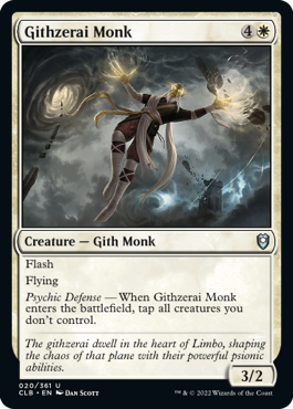 Githzerai Monk [Commander Legends: Battle for Baldur's Gate] - Destination Retro