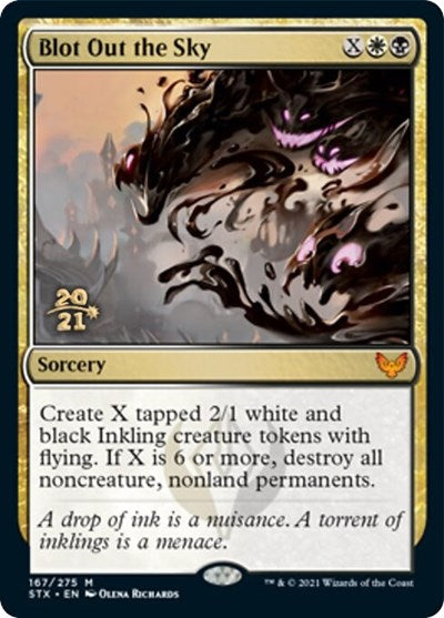 Blot Out the Sky [Strixhaven: School of Mages Prerelease Promos] - Destination Retro