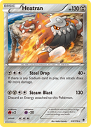Heatran (63/119) [XY: Phantom Forces] - Destination Retro
