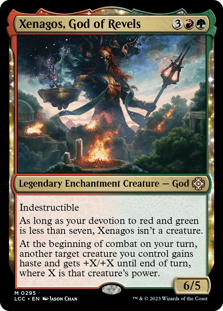 Xenagos, God of Revels [The Lost Caverns of Ixalan Commander] - Destination Retro