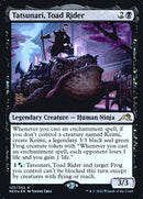 Tatsunari, Toad Rider [Kamigawa: Neon Dynasty Prerelease Promos] - Destination Retro