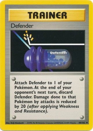 Defender (80/102) [Base Set Unlimited] - Destination Retro