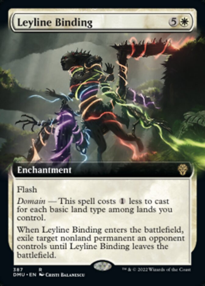 Leyline Binding (Extended Art) [Dominaria United] - Destination Retro