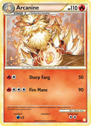 Arcanine (1/123) (Theme Deck Exclusive) [HeartGold & SoulSilver: Base Set] - Destination Retro