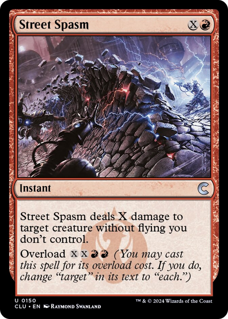 Street Spasm [Ravnica: Clue Edition] - Destination Retro