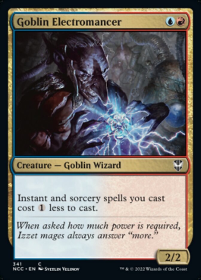 Goblin Electromancer [Streets of New Capenna Commander] - Destination Retro