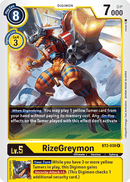 RizeGreymon [BT2-038] [Release Special Booster Ver.1.5] - Destination Retro