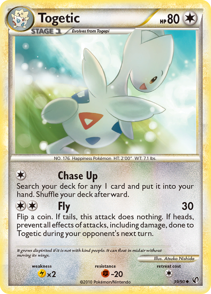 Togetic (39/90) [HeartGold & SoulSilver: Undaunted] - Destination Retro