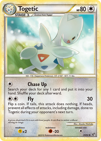 Togetic (39/90) [HeartGold & SoulSilver: Undaunted] - Destination Retro