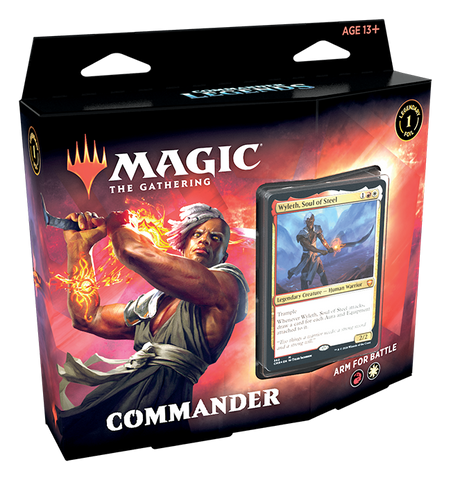 MTG - COMMANDER LEGENDS - COMMANDER DECK - ARM FOR BATTLE - Destination Retro