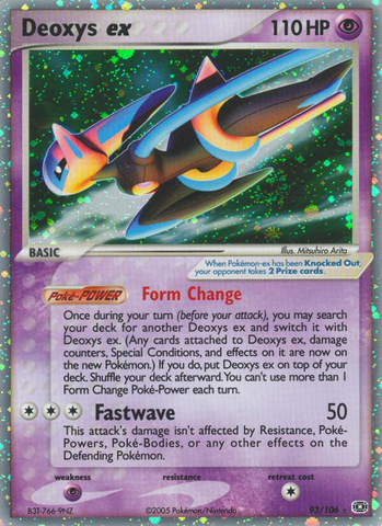Deoxys ex (93/106) [EX: Emerald] - Destination Retro