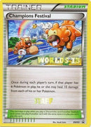 Champions Festival 2013 Staff (BW95) [Black & White: Black Star Promos] - Destination Retro