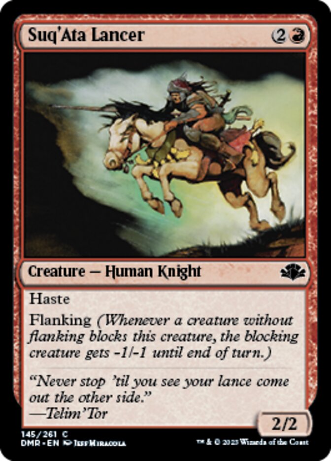 Suq'Ata Lancer [Dominaria Remastered] - Destination Retro