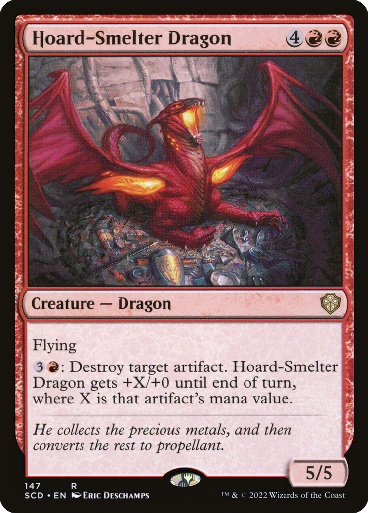 Hoard-Smelter Dragon [Starter Commander Decks] - Destination Retro