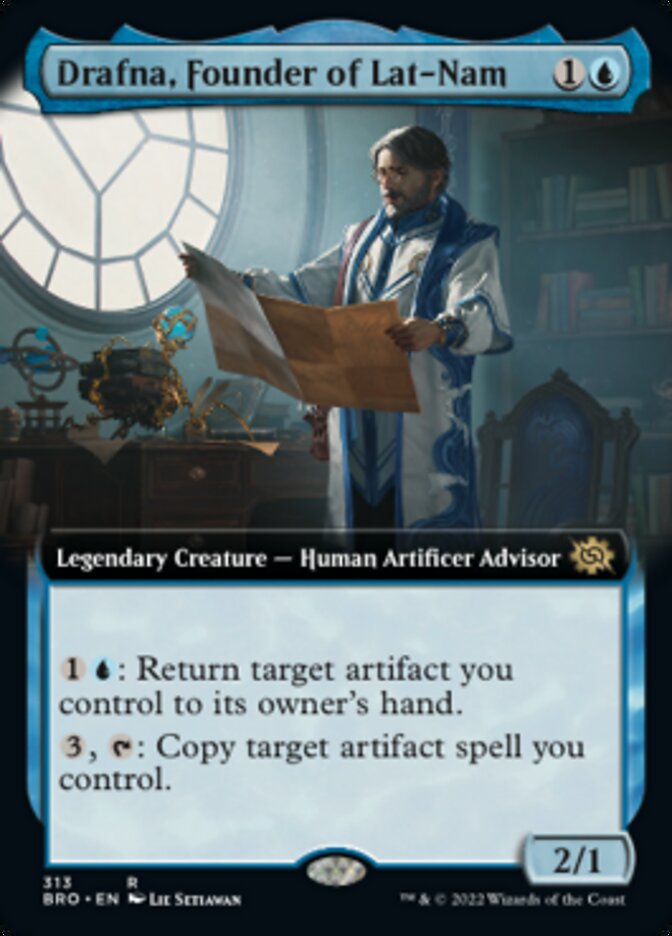 Drafna, Founder of Lat-Nam (Extended Art) [The Brothers' War] - Destination Retro