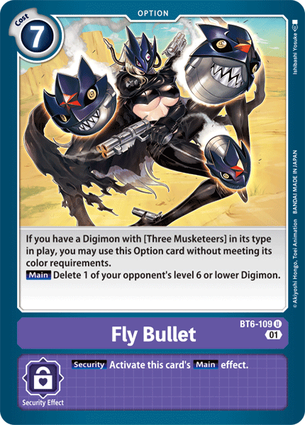 Fly Bullet [BT6-109] [Double Diamond] - Destination Retro