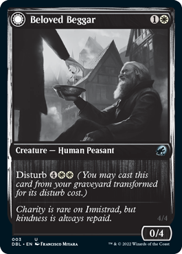 Beloved Beggar // Generous Soul [Innistrad: Double Feature] - Destination Retro