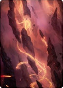 Mountain 1 Art Card [Zendikar Rising Art Series] - Destination Retro